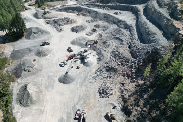 BC Hydro&#039;s John Hart Dam Project: Aggregate &amp; Rock Supply