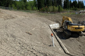 Tank Terminal and Road Grading – Pembina